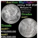 *Highlight* 1879-p Morgan Dollar TOP POP! $1 ms67+