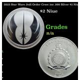 2023 Star Wars Jedi Order Crest 1oz .999 Silver $2