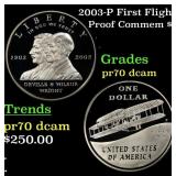 2003-P First Flight Proof Modern Commem Dollar $1