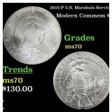 2015-P U.S. Marshals Service Modern Commem Dollar