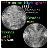 *Highlight* 1887-s Morgan Dollar $1 ms64 SEGS (fc)