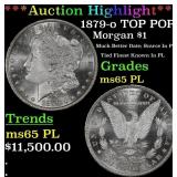 *Highlight* 1879-o Morgan Dollar TOP POP! $1 ms65