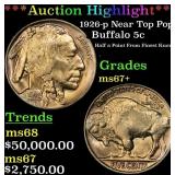 *Highlight* 1926-p Buffalo Nickel Near Top Pop! 5c