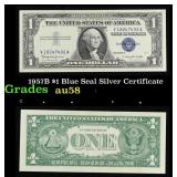 1957B $1 Blue Seal Silver Certificate Grades Choic