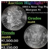 *Highlight* 1882-s Morgan Dollar Near Top Pop! $1
