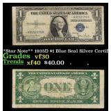 **Star Note** 1935D $1 Blue Seal Silver Certificat