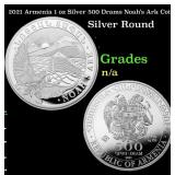 2021 Armenia 1 oz Silver 500 Drams Noah