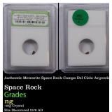 Authentic Meteorite Space Rock Campo Del Cielo Arg