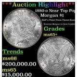 *Highlight* 1880-o Morgan Dollar Near Top Pop! $1