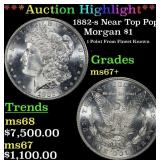 *Highlight* 1882-s Morgan Dollar Near Top Pop! $1