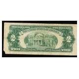 1953A $2 Red Seal United States Note Grades vf+