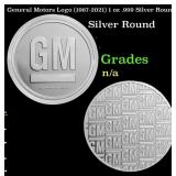 General Motors Logo (1967-2021) 1 oz .999 Silver R
