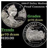 1999-P Dolley Madison Proof Modern Commem Dollar $