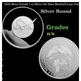 2022 Mesa Grande 1 oz Silver $10 Nasa Meatball Log