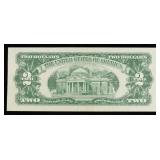 1963 $2 Red Seal United States Note Grades Gem CU