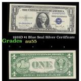 1935D $1 Blue Seal Silver Certificate Grades Choic