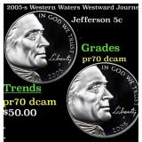 2005-s Western Waters Proof Jefferson Nickel Westw