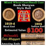 Small Cent Mixed Roll Orig Brandt McDonalds Wrappe