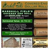 170- Rare Green Level MARSHALL FIELDS Circ Morgan