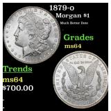 1879-o Morgan Dollar $1 Grades ms64