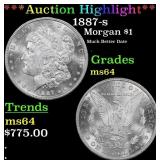 *Highlight* 1887-s Morgan Dollar $1 ms64 SEGS (fc)