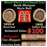 Small Cent Mixed Roll Orig Brandt McDonalds Wrappe