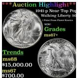 *Highlight* 1941-p Walking Liberty Half Dollar Nea