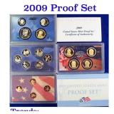 2009 United States Mint Proof Set - 18 Pieces!