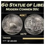 1986-d Statue of Liberty Modern Commem Half Dollar