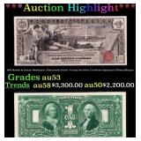 1896 $1 large size Silver Certificate Martha & Geo