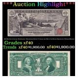 1896 $1 large size Silver Certificate Martha & Geo