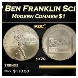 2006-P Ben Franklin Scientist Modern Commem Dollar