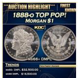 1888-o Morgan Dollar TOP POP! $1 ms66+ DMPL SEGS
