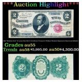 1891 $2 Large Size Silver Certificate "Windom Note