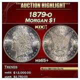 1879-o Morgan Dollar $1 ms65+ SEGS