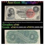 1886 $2 Large Size Silver Certificate General Winf