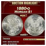 1880-o Morgan Dollar $1 ms65+ SEGS