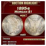 1895-s Morgan Dollar $1 ms61 USCG