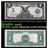 1899 $1 large size Silver Certificate "Black Eagle