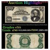 1891 $50 Large Size Silver Certificate Governor Ed