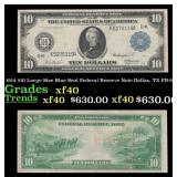 1914 $10 Large Size Blue Seal Federal Reserve Note