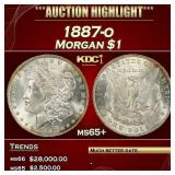 1887-o Morgan Dollar $1 ms65+ SEGS