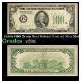 1934A $100 Green Seal Federal Reserve Note Mule Gr