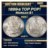 1899-s Morgan Dollar TOP POP! $1 ms67+ SEGS