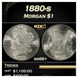 1880-s Morgan Dollar $1 ms66+ SEGS