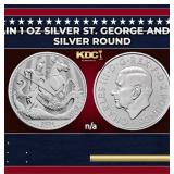 2024 Great Britain 1 oz Silver St. George and the