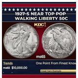 1927-s Walking Liberty Half Dollar Near Top Pop 50