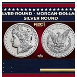 1 oz Silver Round - Morgan Dollar Style