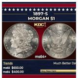 1897-s Morgan Dollar $1 Grades Choice+ Unc