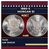 1880-s Morgan Dollar $1 Grades GEM+ Unc